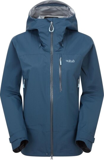 Rab Firewall Mountain Jacket Wmns Tempest Blue Size 08