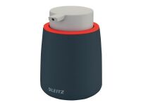 Leitz Cosy - Desinfeksjonsmiddel-/såpedispenser - plastikk, keramisk - fløyelsgrå