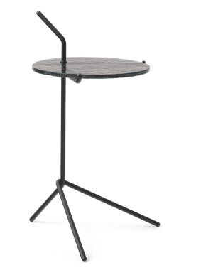 &Tradition Halten SH9 Sidebord Røkt Glass/varm Sort