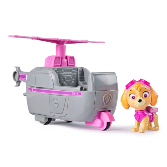 Paw Patrol Basic Kjøretøy 2.0 med Skye Figur og Helikopter Paw Patrol Basic Kjøretøy 2.0 med Skye Figur og Helikopter