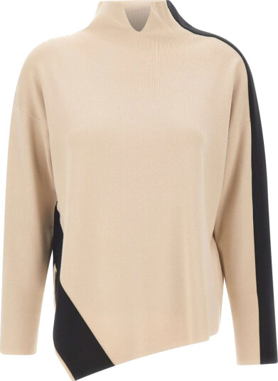 Elena Mirò Dame Strikkevarer Beige S, Elena Mirò Dame Strikkevarer Beige S,