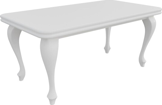 Tabell Forlengningsbart Spisebord 170 cm - Hvit