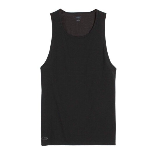 Icebreaker Men's Anatomica Tank L, Black Icebreaker Men's Anatomica Tank L, Black