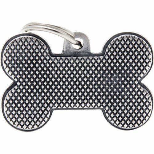 Myfamily Bronx Bein Rhombus Id Tag Sølv