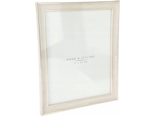 Home Styling Collection Bilderamme i imitert bleket tre 24x29 cm