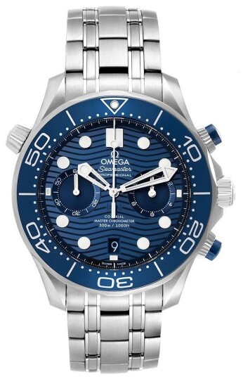 Omega Herreklokke 210.30.44.51.03.001 Seamaster Diver 300M Blå/Stål