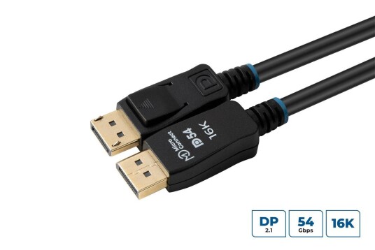 MicroConnect DisplayPort Kabel v2.1 16k 3 m