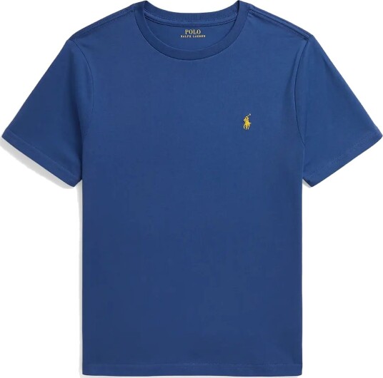 Ralph Lauren Kids Cotton Jersey Crewneck Tee Blue 150 161