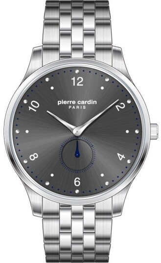 Pierre Cardin Herreklokke PC902671F206 La Gloire Grå/Stål Ø42 mm Pierre Cardin Herreklokke PC902671F206 La Gloire Grå/Stål Ø42 mm