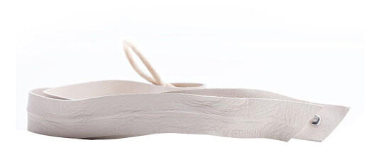 Corinne Leather Band Long Bendable Cream