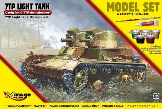 Mirage 7TP Modelltank Byggesett 1:35