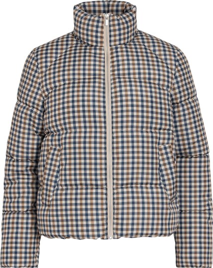 Vila Vikarla New Printed Puffer Jacket /Otw CRYSTAL GRAY 36