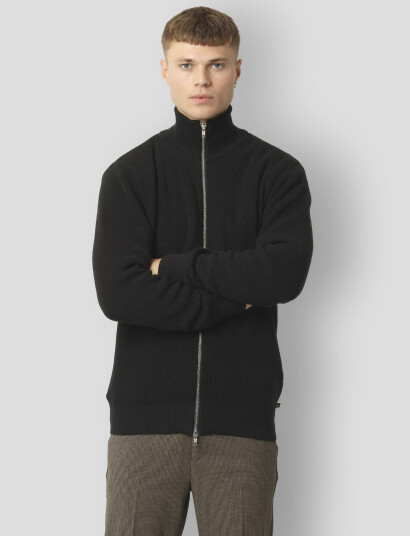 Clean Cut Copenhagen Mario Cardigan   Black   S