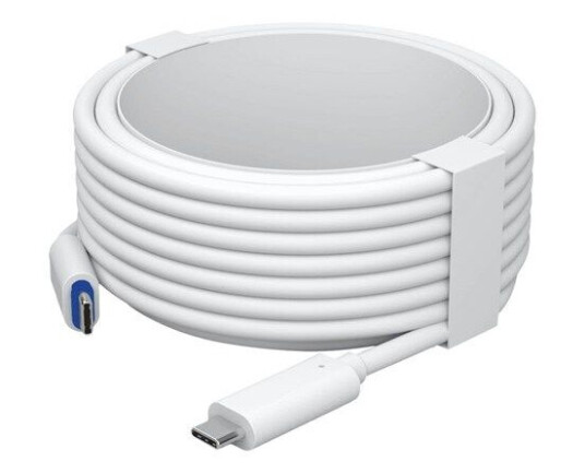 Ubiquiti USB-C Kabel 7m Hvit - 24 Pin Hankjønn TPE