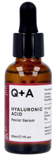 Q+A Hyaluronic Acid Fuktighetsgivende Ansiktsserum 30ml