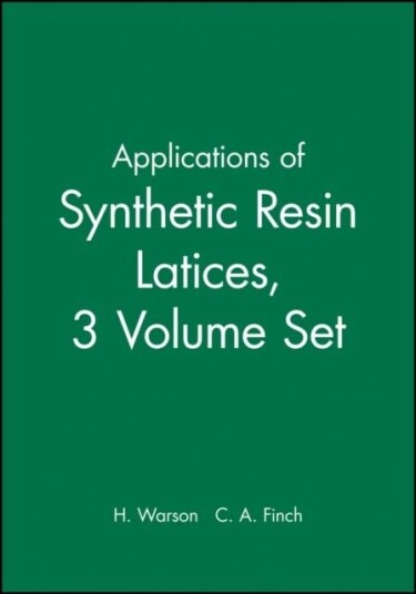 Applications of Synthetic Resin Latices Set