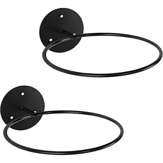 2 pakning veggmontert ballstativ veggballstativ metallballstativ for basketball rugby volleyball fotball【K】