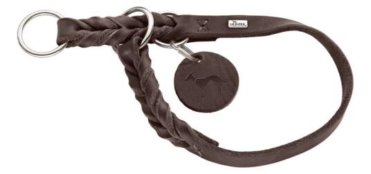 Hunter Halvstrup hundehalsbånd Brun Large 50-55 cm Hunter Halvstrup hundehalsbånd Brun Large 50-55 cm