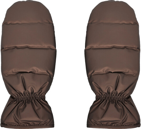 Rains Puffer Mittens W2T3 Brown S/M x 0 Rains Puffer Mittens W2T3 Brown S/M x 0