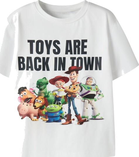 Name It T skjorte NmmJengo Toy Story Bright White Name It 3 år 98 T skjorte Hvit