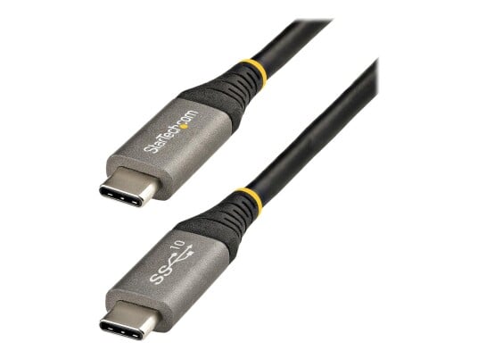 StarTech 6ft (2m) USB C Cable 5Gbps, High Quality USB-C Cable, USB 3.1/3.2 Gen 1 Type-C Cable, 100W (5A) Power Delivery Charging, DP Alt Mode, USB C