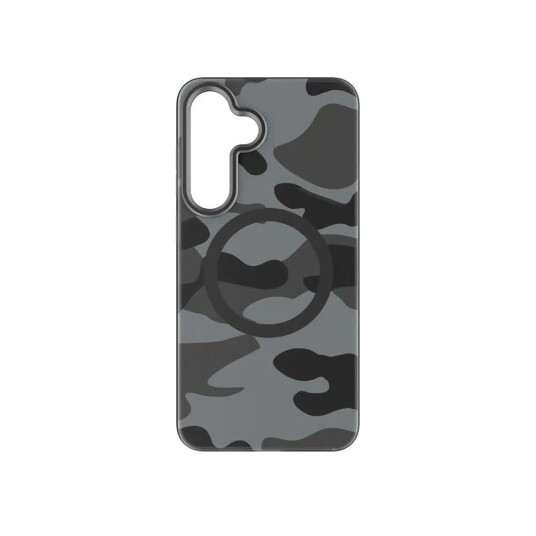 Forcell F Protect Levels Dual Layer 4D Deksel for Samsung Galaxy S25 Plus MagSafe kompatibel Svart Camo Forcell F Protect Levels Dual Layer 4D Deksel for Samsung Galaxy S25 Plus MagSafe kompatibel Svart Camo