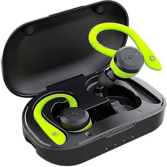 20 timers spilletid svømming vanntett Bluetooth-hodetelefoner Dual Wear Sports trådløse hodetelefoner Tws Ipx7 ørepropper stereo