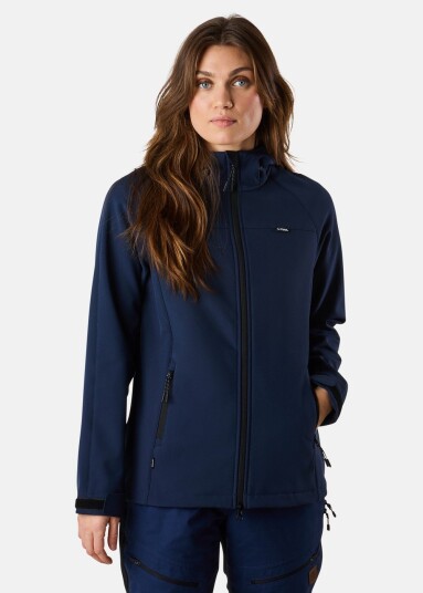 X-Trail Colorado Softshell Jacket W Navy 40 Høstjakker X-Trail Colorado Softshell Jacket W Navy 40 Høstjakker