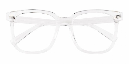 Eo Selection Briller Quinn fra eo Selection Transparet plast Oval Large