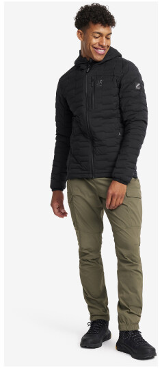 Skalljakke Turjakke & Vindjakke Flex Stretch Down Jacket Herre Black 4XL