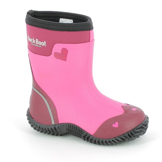 DOCK BOOT  "Isabella" Støvler Rosa   Lilla/Rosa 28