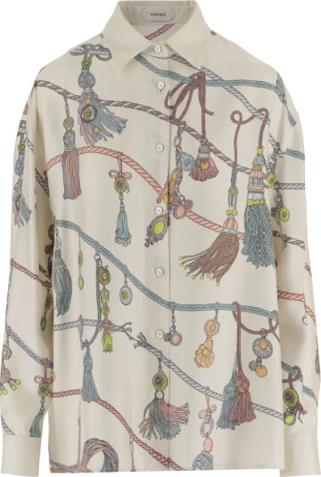 Versace Dame Bluser & Skjorter Flerfarget M,