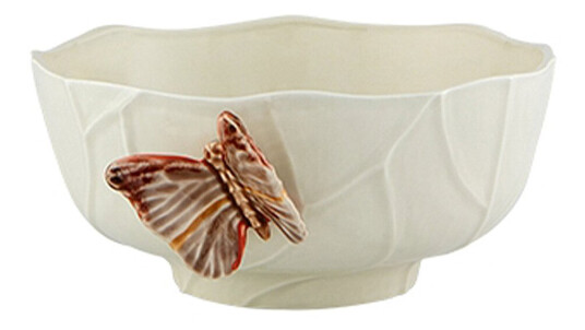 Bordallo Pinheiro  Cloudy Butterfly skål 3L