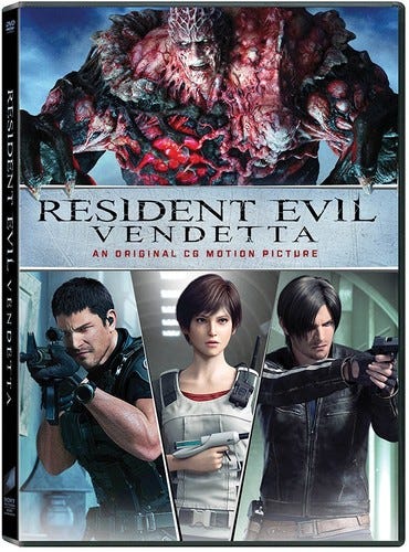 Resident Evil: Vendetta DVD Resident Evil: Vendetta DVD