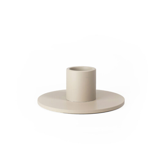 Cooee Design Lav Lysestake 3 cm Rustfritt Stål Cream Cooee Design Lav Lysestake 3 cm Rustfritt Stål Cream