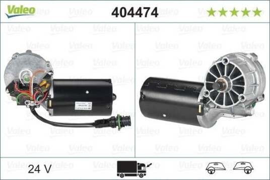 Vindusviskermotor VALEO 404474 Vindusviskermotor VALEO 404474