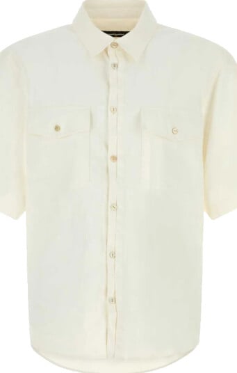 Dsquared2 Herre Skjorter Hvit XL,