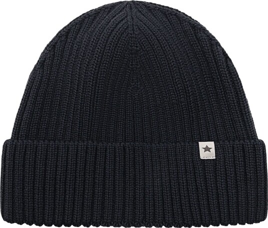 Huttelihut Beanie Wool Knit - Navy - 55\8-10Y
