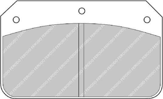 Bremseklosser FERODO RACING FRP502H Bremseklosser FERODO RACING FRP502H