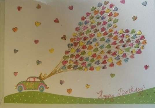 Turnowsky Kort B6 + Konvolutt Mo4930x1 1 Bil Med Ballonger