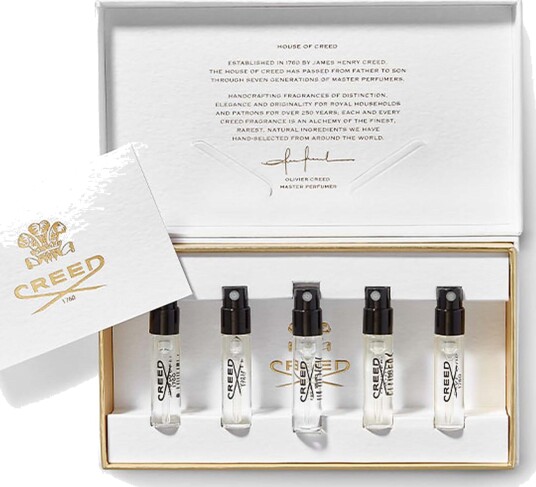 Creed Men’s Inspiration Prøvesett Eau de Parfum 5 x 1,7 ml