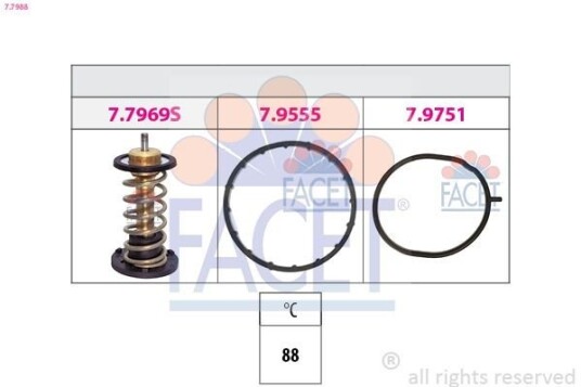 Termostat FACET 7.7988
