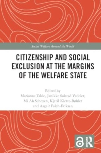 Citizenship and Social Exclusion at the Margins of the Welfare State