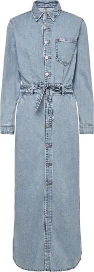 Lee Jeans Boiler Dress Blue XS x 00 Lee Jeans Boiler Dress Blue XS x 00