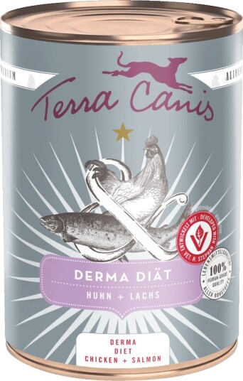 Terra Canis Våtfôr Derma Diet & Laks Kylling 6 X 400 G