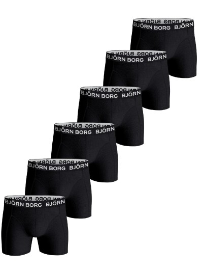 Björn Borg 6p Cotton Stretch Boxer Multipack 1 M Björn Borg 6p Cotton Stretch Boxer Multipack 1 M