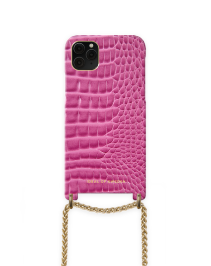 Ideal Of Sweden Lilou Necklace Case Fuchsia Croco (IDNCSU21-I1965-303)
