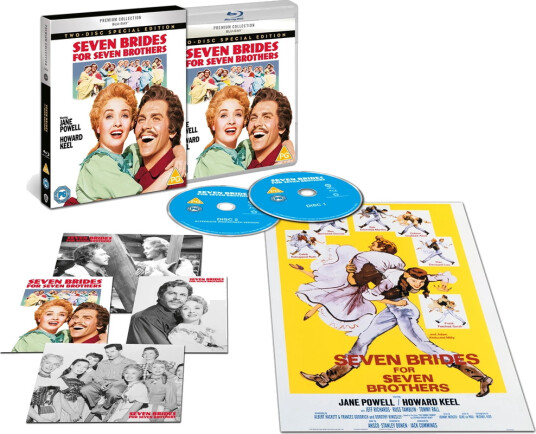 Seven Brides for Seven Brothers 1954 / Syv Bruder For Syv Brødre Bluray