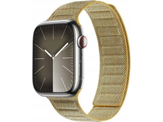 Crong Melange - Magnetisk Stropp For Apple Watch 38/40/41 Mm (Gul Melange)