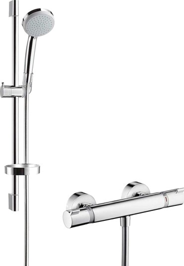 HANSGROHE CROMA 100 VARIO DUSJSETT 65 CM KROM HANSGROHE CROMA 100 VARIO DUSJSETT 65 CM KROM